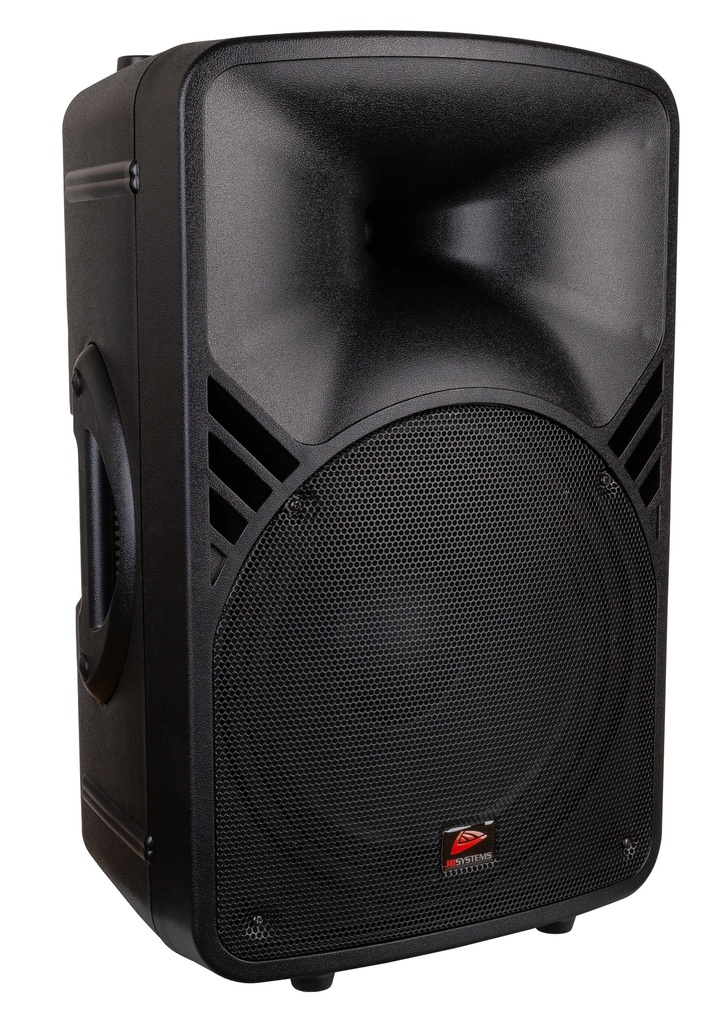 JB SYSTEMS - PPA-122 - Powerful 12" PA-speaker with internal MP3-player (also plays WMA) + FM-radio + Bluetooth®