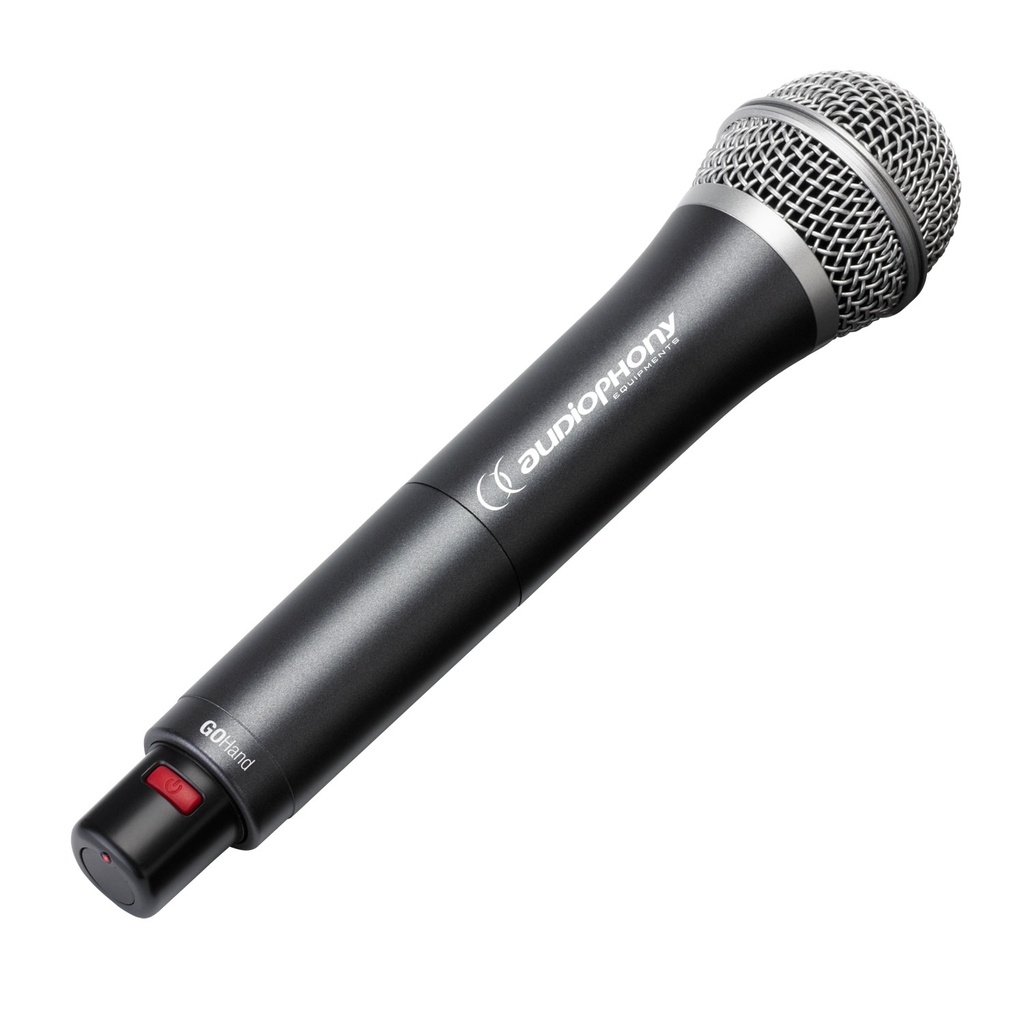AUDIOPHONY - GO-Hand-F5 - UHF handheld microphone 16 frequencies with condenser cell - 500MHz range