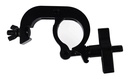 CONTESTAGE - EASY CLAMP151b - Quick-release hook 44-51mm MWL 150kg - Black