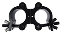 CONTESTAGE - SWIVEL CLAMP 502-V2 B - Double mounting clamp for 38~51mm tube MWL 500kg - Black