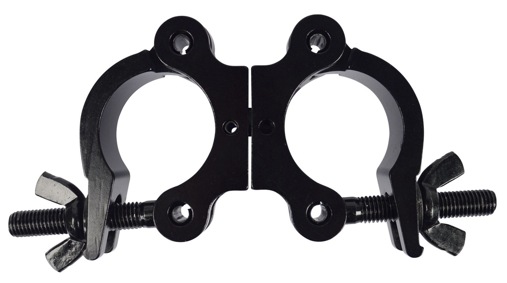 CONTESTAGE - SWIVEL CLAMP 302-V2 B - Double mounting clamp for 38~51mm tube MWL 300kg - Black