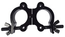 CONTESTAGE - SWIVEL CLAMP 302-V2 B - Double mounting clamp for 38~51mm tube MWL 300kg - Black