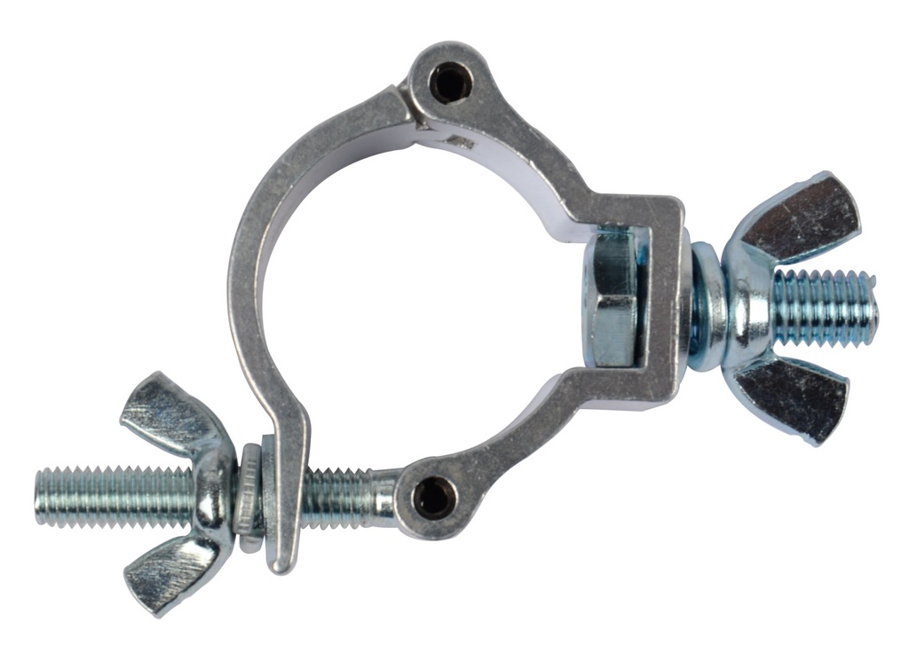 CONTESTAGE - ALU CLAMP 035 S - Alu Clamp for 35mm tube - max. load 75kg - Silver
