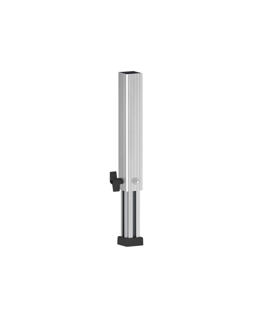 CONTESTAGE - PLTS-ft80140 - Square telescopic leg adjustable from 0.8m to 1.40m