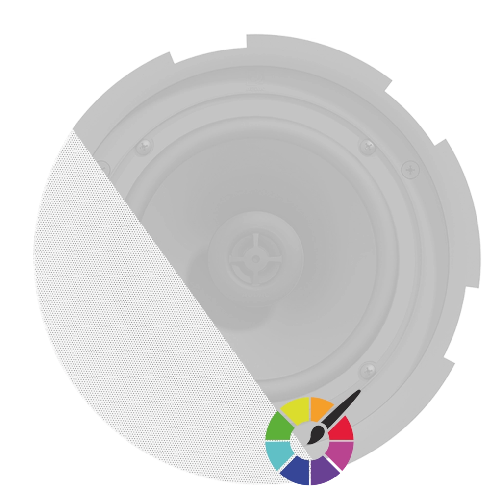 AUDAC - GLI07I/OW - Front grill for CIRA7 series with cloth & outdoor treatment - White version (RAL9016)