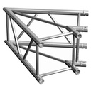 CONTESTAGE - AGQUA-01 - TRUSS Quatro 290 angle - 100cm - 60° - 2 directions - Connection kit included