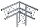 CONTESTAGE - DECO22T-AG02 - 220mm triangular angle - 3 directions - 90° - 50cm - right-hand - Connection kits included