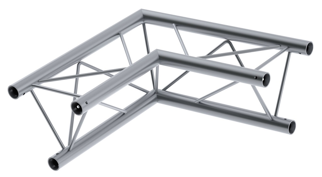 CONTESTAGE - DECO22T-AG01 - 220mm triangular angle - 2 directions - 90° - 50cm - Connection kit included