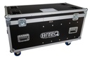 JV CASE - CASE FOR 4xBT-AKKUPOLE - Flightcase for 4 complete BT-AKKUPOLE sets