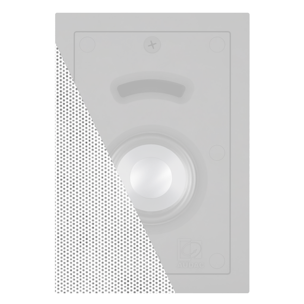 AUDAC - GLM02/P - Front grill for MERO2 - Paintable version