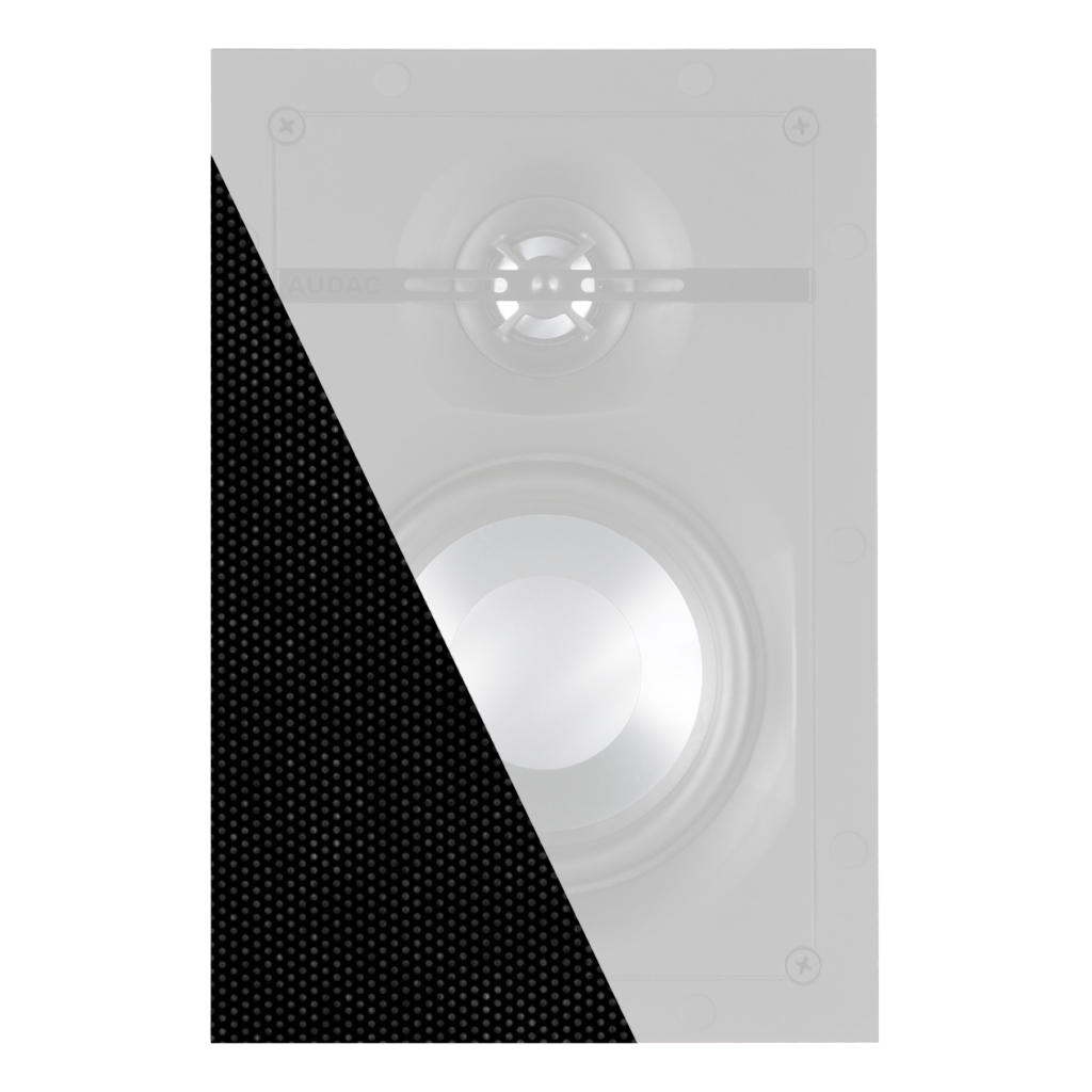 AUDAC - GLM05/B - Front grill for MERO5 - Black version (ral9005)