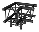 CONTESTAGE - AGQUA-09 blk - TRUSS Quatro 290 side piece - 90° - 3 directions - black - Connection kits included