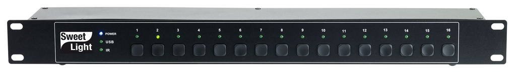CONTEST - SWEETRACK1024 - 1024 DMX channels standalone interface with infrared remote control