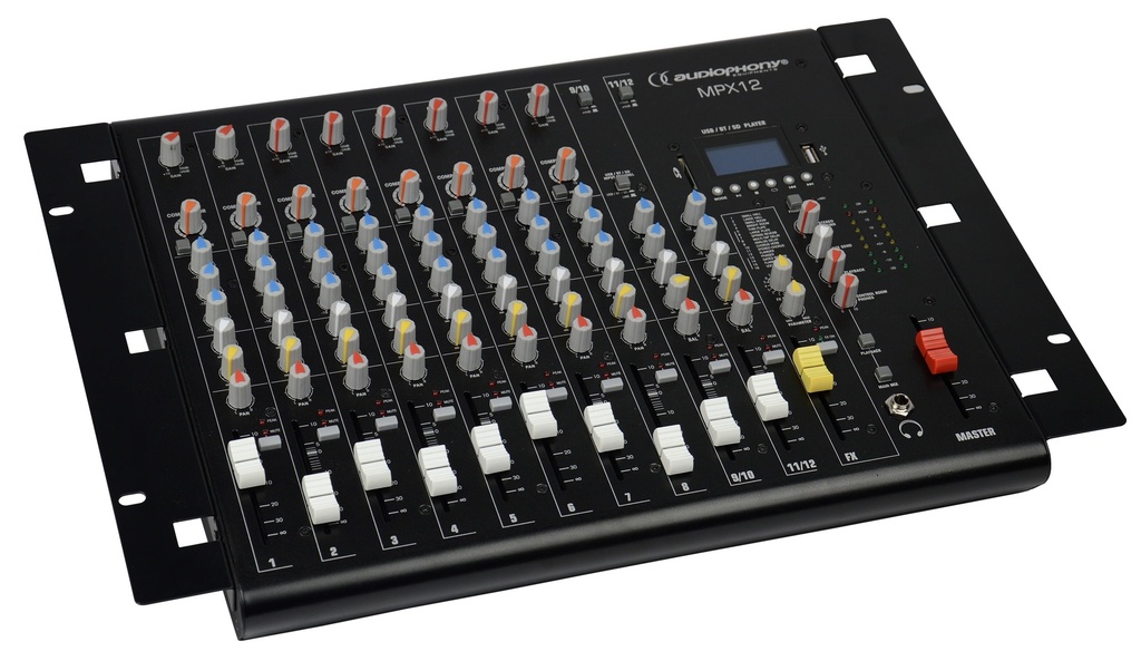 AUDIOPHONY - MPX12-RACK - Rack brackets for MPX12 mixer (1 pair)