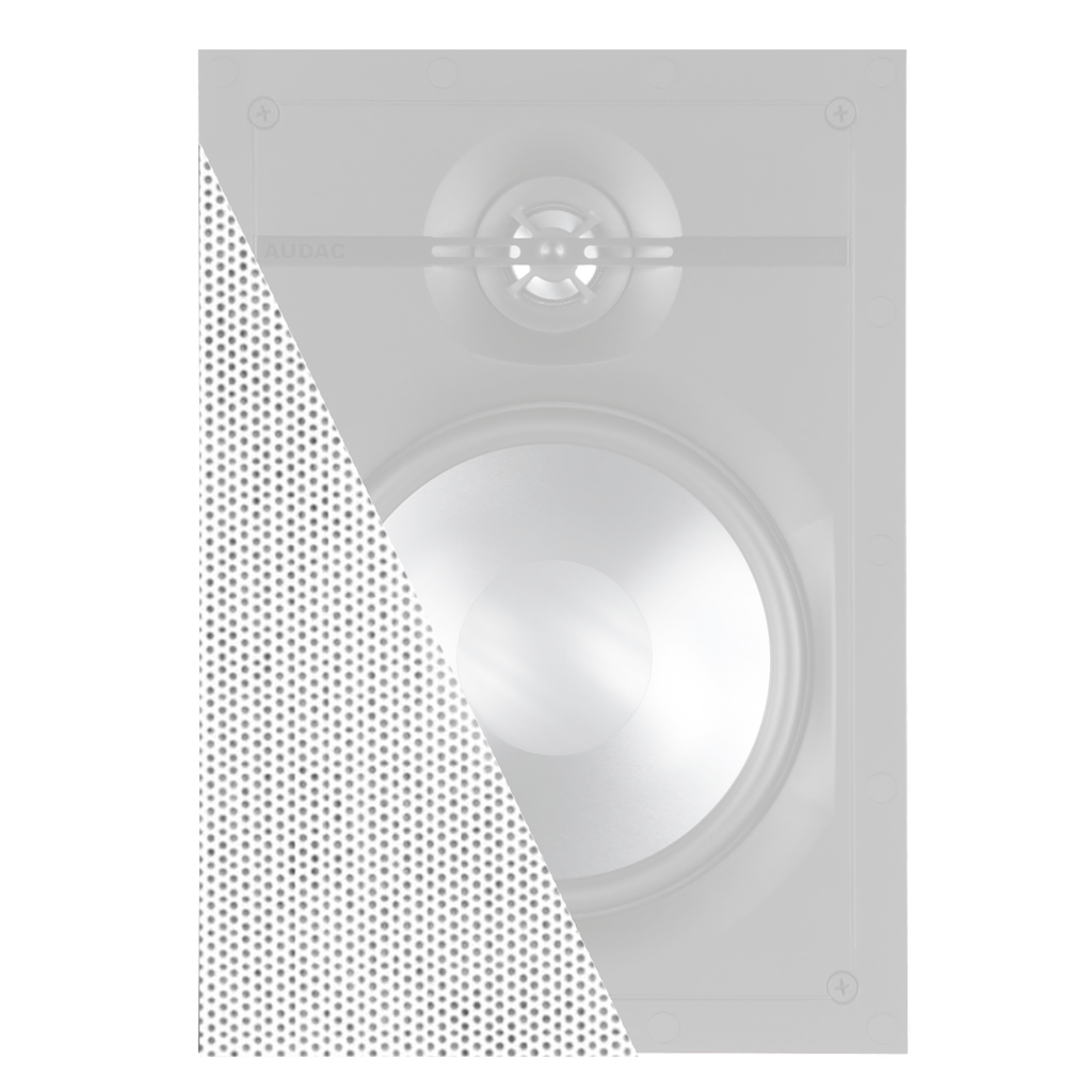 AUDAC - GLM06/W - Front grill for MERO6 - White version (ral9003)