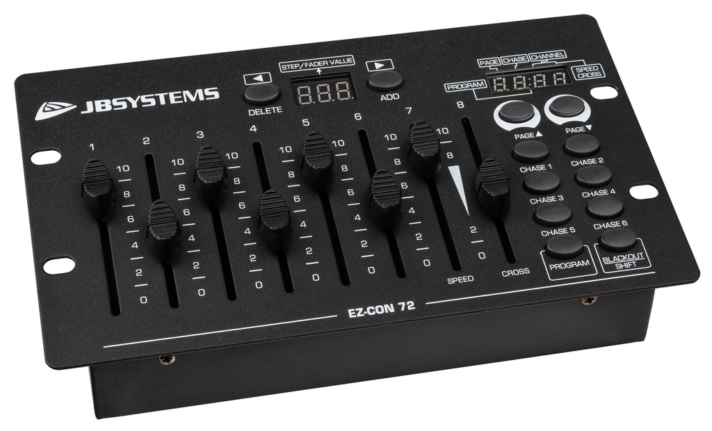 JB SYSTEMS - EZ-CON 72 - Easy to program 72-channel DMX controller for up to 6 chases of 40 steps each