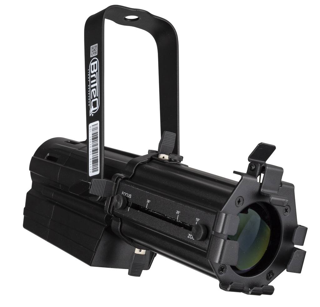 BRITEQ - BT-PROFILE COMPACT 3200K - Compact LED profile spot with 40W warm white 3200K color temperature and an CRI value of > 90
<p hidden>gobo</p>