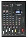 AUDIOPHONY - MPX6 - 6 channel mixer with compressor, effects and USB / SD / Bluetooth Player