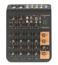 AUDIOPHONY - Mi4U - 4 channel mixer 2 microphones, 2 stereo, 1 aux and USB port