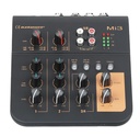 AUDIOPHONY - Mi3 - 3 channel mixer 2 microphones and 1 stereo