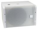 AUDIOPHONY - iLINEsub12Aw - Amplified 12" subwoofer 700W + 700W with integrated DSP - White