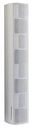 AUDIOPHONY - iLINE83w - 160W / 16 Ohms Column for installation with 8x 3" speaker - White