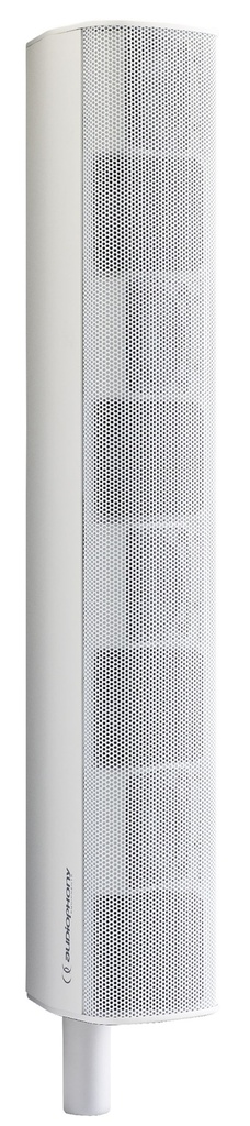 AUDIOPHONY - iLINE83Bw - 160W / 16 Ohms Column with 8x 3" speaker and stackable connector base - White