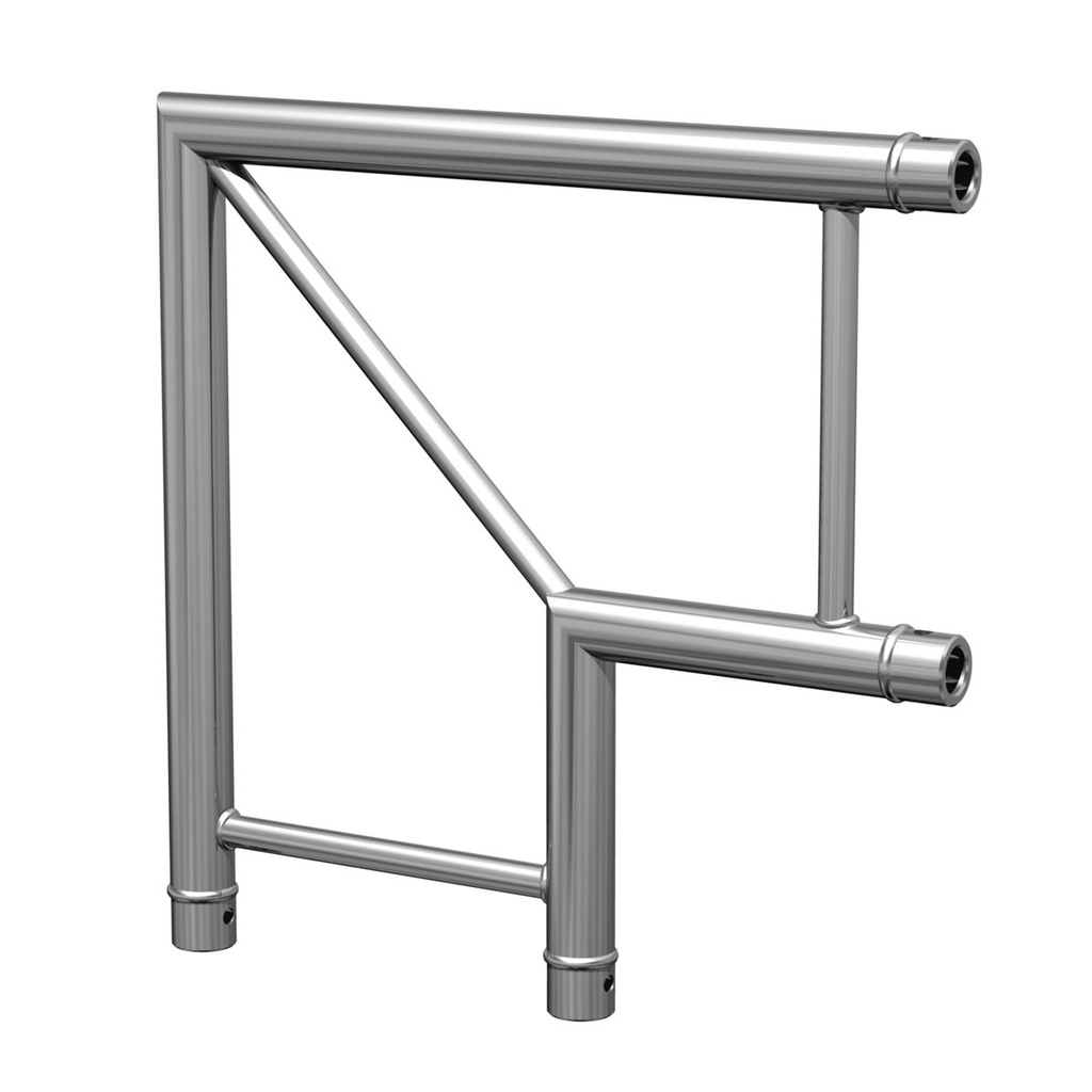 CONTESTAGE - AGDUO29-02 - TRUSS DUO290 Corner joint - 2 directions - 90° - flat - Connection kit included