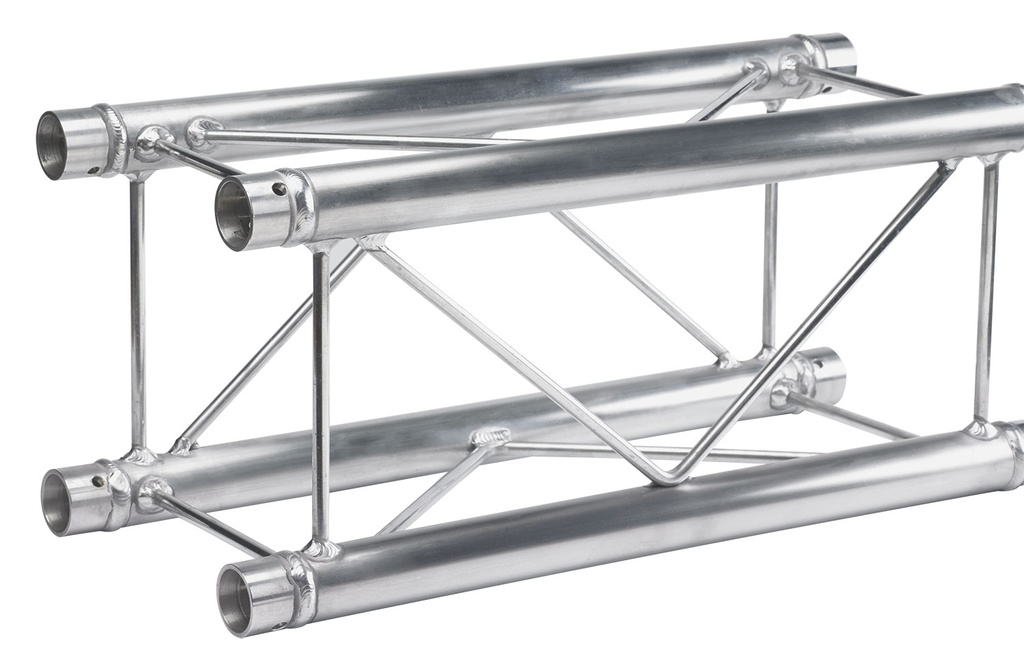 CONTESTAGE - DECO22Q-PT50 - 220mm aluminium square truss - Length: 50cm - <strong> Set of couplers included</strong>