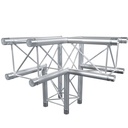 CONTESTAGE - DECO22Q-AG02 - Quatro angle 220mm - 3 directions - 90° - 50cm - <strong>Sets of couplers included</strong>