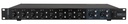 AUDIOPHONY PA - MX82 - Mixer 1 unit 8 inputs / 2 stereo outputs with priority + Remote Mic	