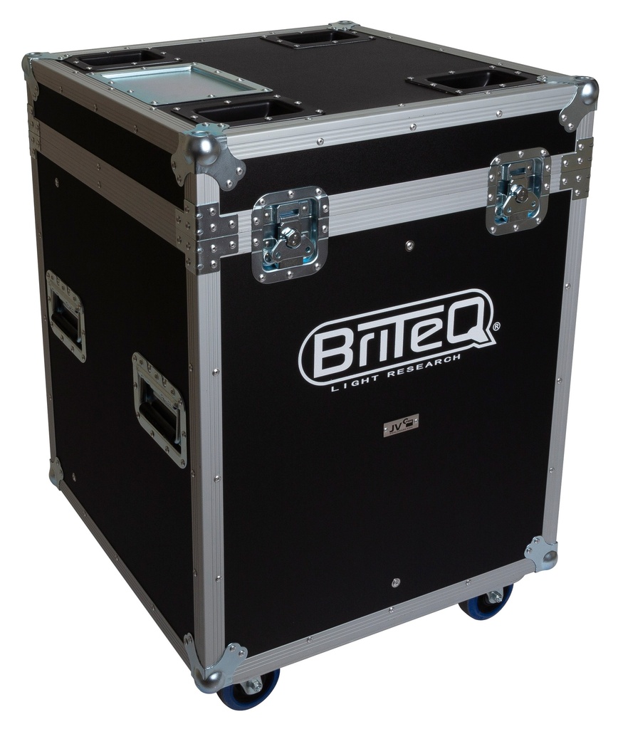 JV CASE - MOVING HEAD CASE 5 - Flightcase for 2x BTX-SATURN or BTI-BLIZZARD BSW1 moving heads