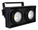 BRITEQ - BT-BLINDER2 IP - Powerful IP65 outdoor 2x 130W COB blinder with amber drift effect, behaves exactly like a halogen blinder!