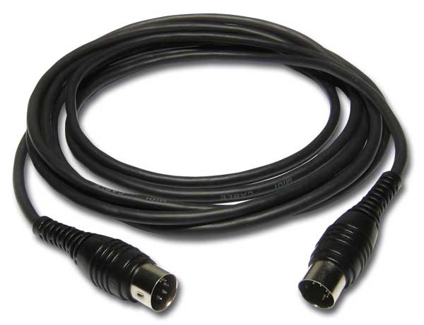 HILEC - CL-51/6 - DIN 5-pin male - DIN 5-pin male midi cable - 6m