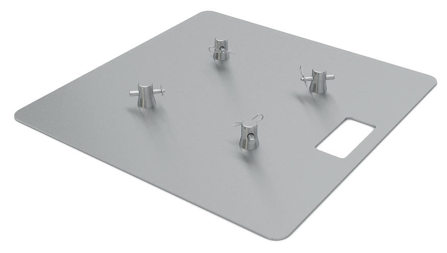 CONTESTAGE - DECO22-EMB-B3 - Baseplate 60x60 for DECO22T and DECO22Q - With connectors