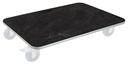 JV CASE - WHEEL BOARD 80x60CM - Wheel board for mounting under flightcases, in combination with WHEEL SET