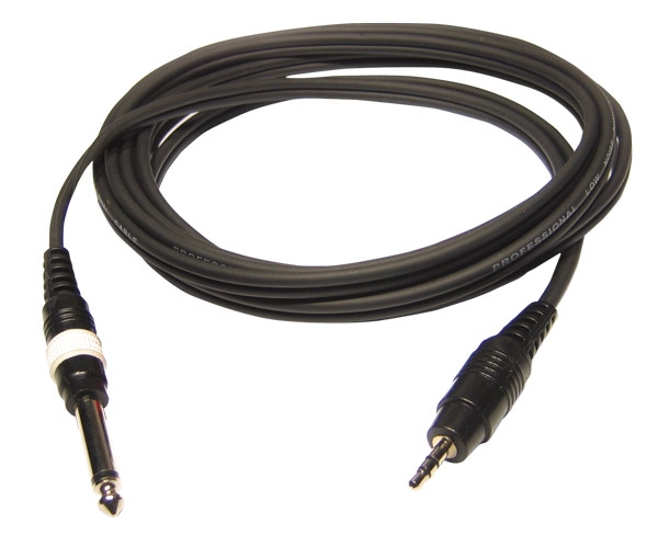 HILEC - CL-71/10 - Male stereo 3.5mm mini Jack / Male stereo 6.35 Jack line cable - 10m