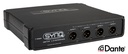 SYNQ - DBT-04 - Premium quality analog / DANTE® network audio bridge with AES67 support for touring applications with 4 analog outputs