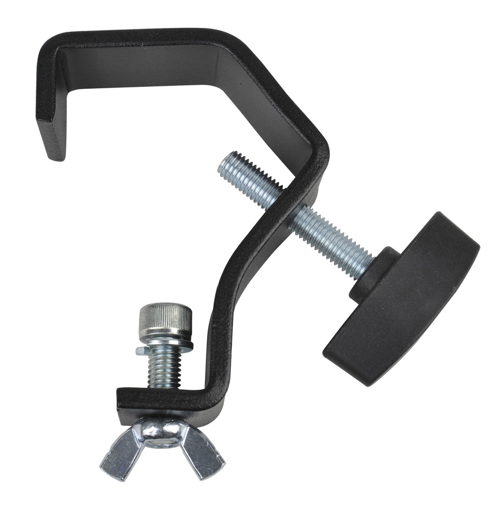 CONTESTAGE - CCT-50B - Pro hook clamp for 30 to 50mm tubes - Black - MWL : 32kg