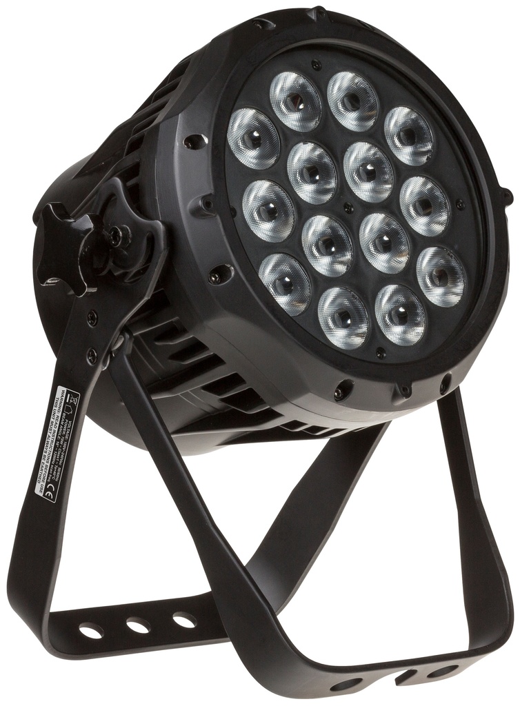 BRITEQ - STAGE BEAMER FC - OUTDOOR - Very powerful 14x5W OSRAM RGBW LED PROJECTOR for outdoor use - IP65