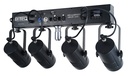BRITEQ - BEAMSPOT-4BAR NW - This compact 4bar has four 15W projectors with a very narrow 4° beam