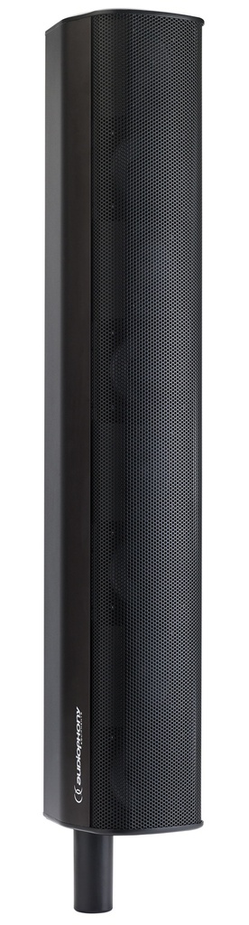AUDIOPHONY - iLINE83B - 160W / 16 Ohms Column with 8x 3" speaker and stackable connector base - Black