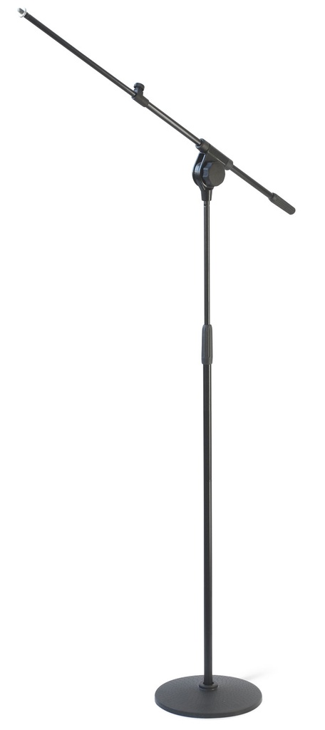 HILEC - MIC-200T - Telescopic microphone stand with a heavy baseplate - adjustable height