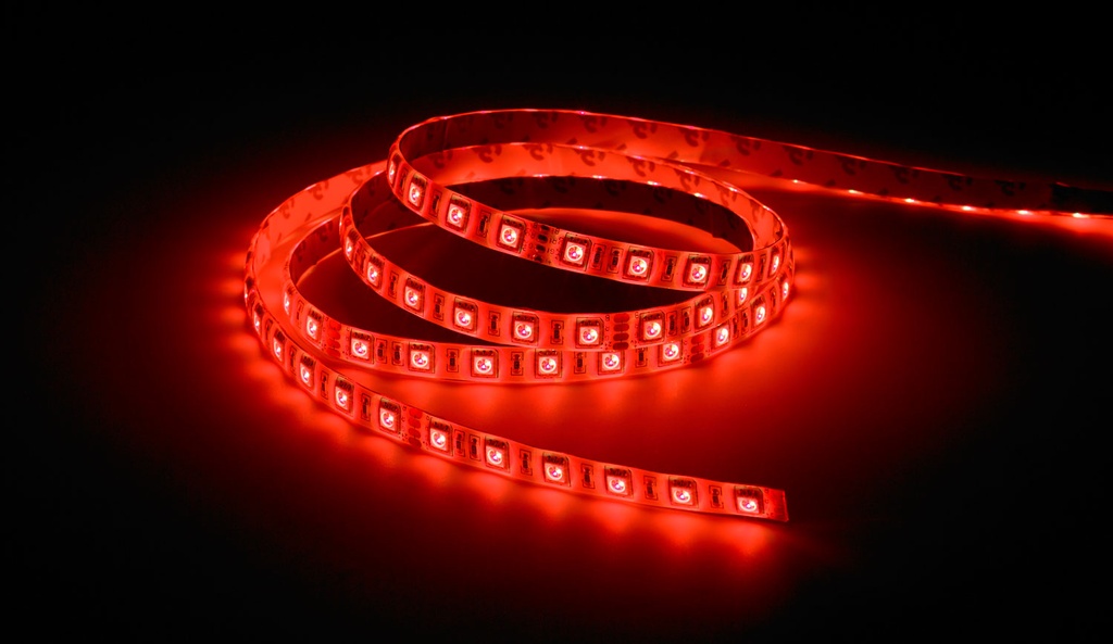 CONTEST - COLORTAPE6065 - Ledstrip RGB - 60 LEDs/meter version with a silicone safety dome - IP65 - 5m