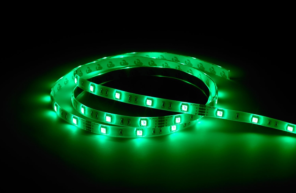 CONTEST - COLORTAPE3065 - Ledstrip 30 LEDs/meter version with a silicone safety dome - IP65 - RGB - 5m roll