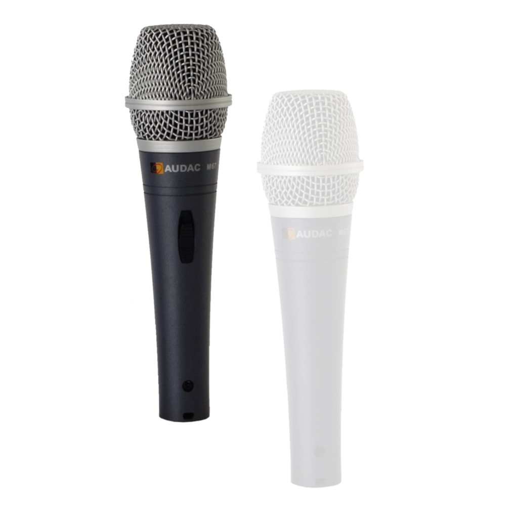 AUDAC - M67 - Dynamic handheld microphone - Vocal microphone with switch