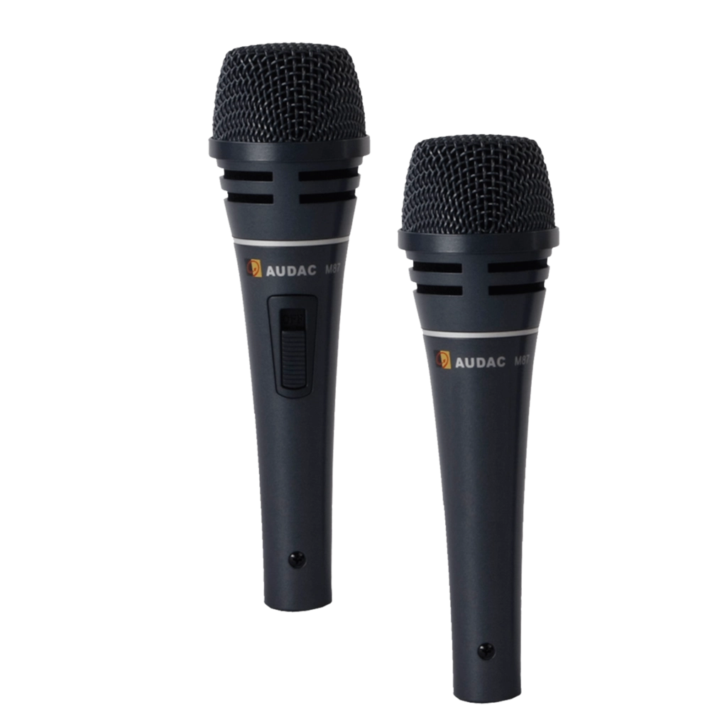 AUDAC - M87 - Professional handheld microphone - Vocal microphone with switch