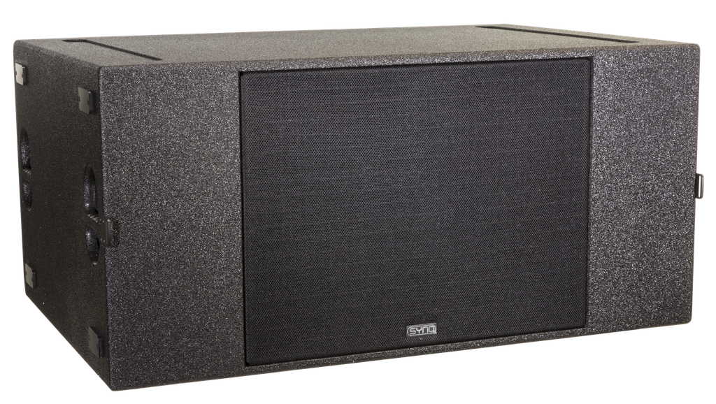 SYNQ - SQ-218 - Extremely powerful and compact double 18" subwoofer