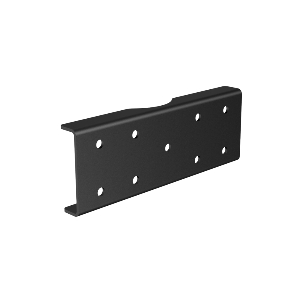 AUDAC - MBK200PM/B - Pole mount adapter set for MBK208MK2 and MBK212MK2 - Black version