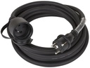 HILEC - POWERCABLE-3G2,5-5M-F - Power extension cable 3G2,5 and French Shuko connectors